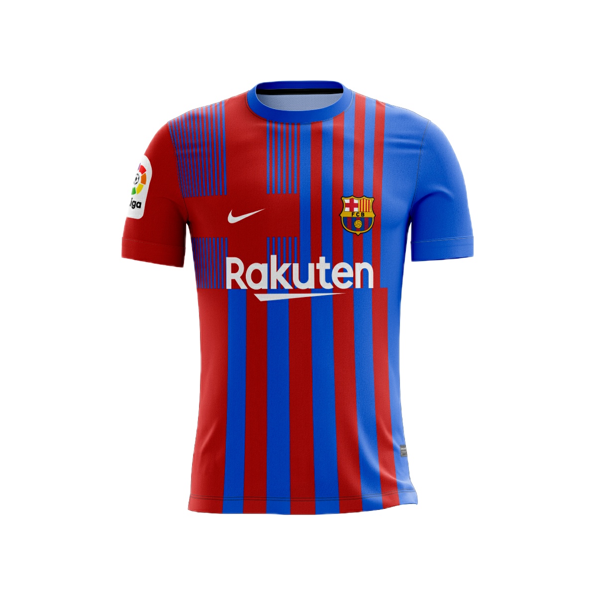 تی شرت ورزشی مردانه مدل بارسلونا کد 2022 Home kit