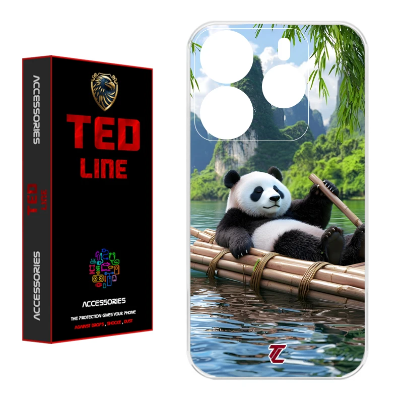 کاور تدلاین طرح پاندا کد 1162 مناسب برای گوشی موبایل شیائومی Redmi Note 14 4G