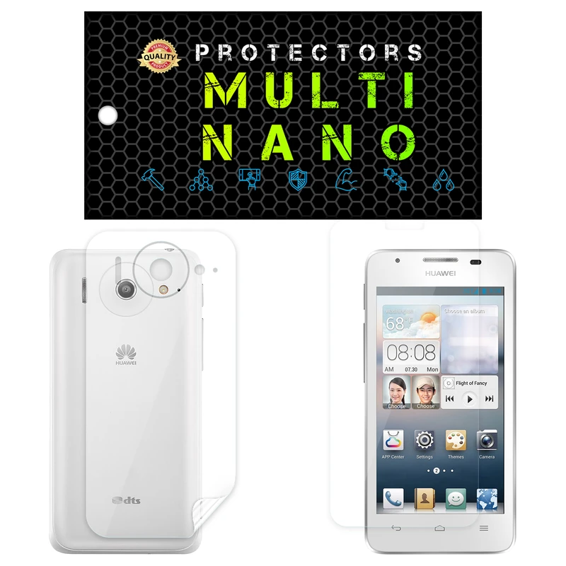  محافظ صفحه نمایش مولتی نانو مدل X-SFT مناسب برای گوشی موبایل هوآوی Ascend G510 به همراه محافظ پشت