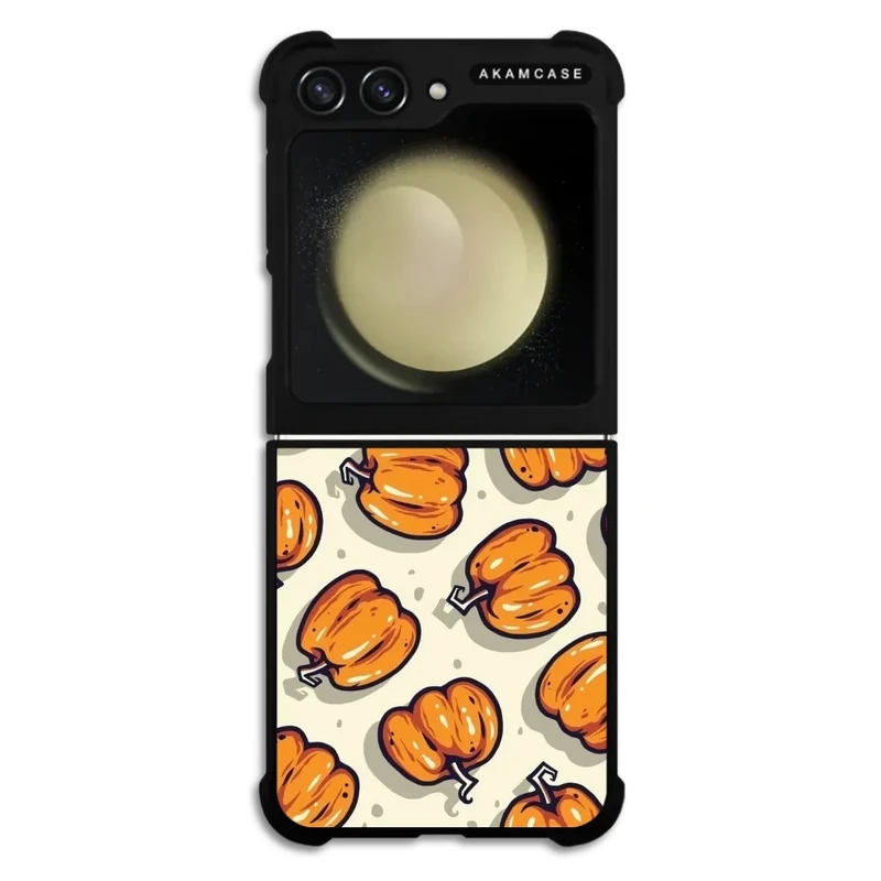 کاور آکام مدل AMC-WSGZFLIP5-PUMPKIN-11 مناسب برای گوشی موبایل سامسونگ Galaxy Z Flip 5