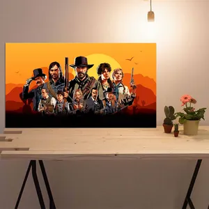 تابلو شاسی طرح بازی Red Dead Redemption- game کد33HZ