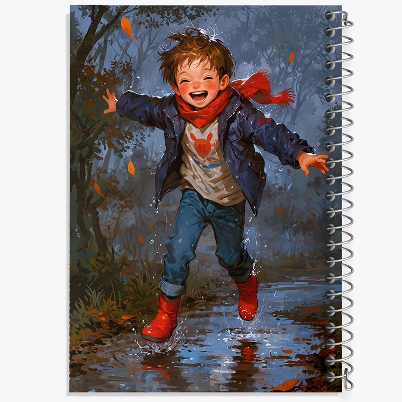 دفتر مشق 100 برگ خندالو طرح پسرانه کد F5419