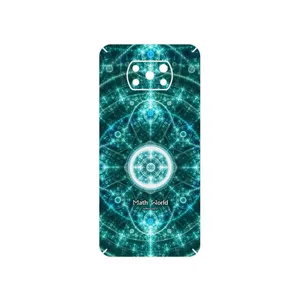 MAHOOT Mathematical Geometric Shape 4 Cover Sticker for Xiaomi Poco X3 NFC