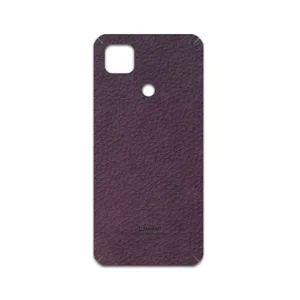 MAHOOT Purple-Leather Cover Sticker for Xiaomi Redmi 9C NFC