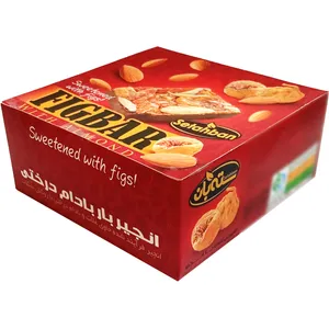 انجیر بار بادام درختی سته بان - 35 گرم بسته 12 عددی