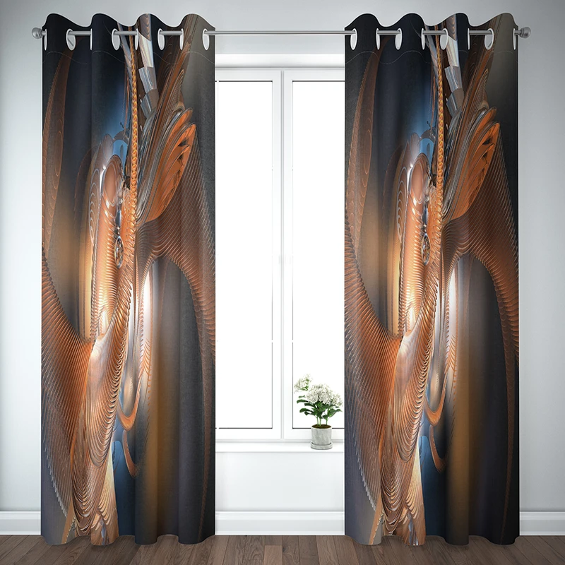 پرده مدل DK300 43 سایز 300x135 سانتی متر