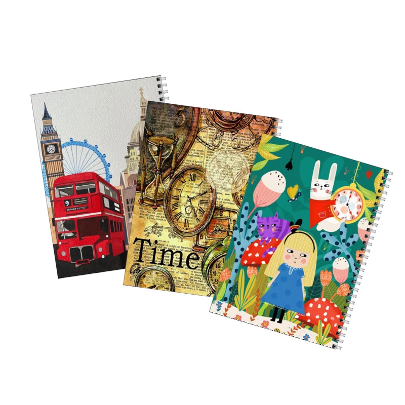 دفتر مشق 100 برگ بامبیلیپ طرح ساعت کد 100 مجموعه 3 عددی