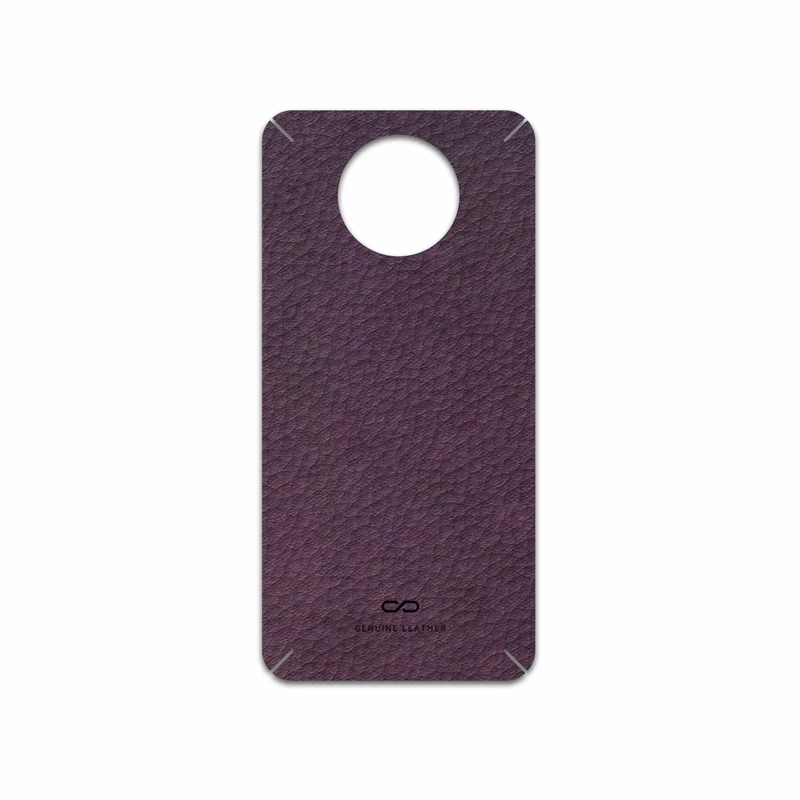 برچسب پوششی ماهوت مدل Purple-Leather مناسب برای گوشی موبایل شیائومی Redmi Note 9T
