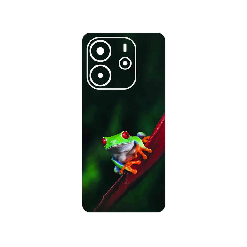 برچسب پوششی ماهوت مدل Frog مناسب برای گوشی موبایل شیائومی Redmi Note 14 4G