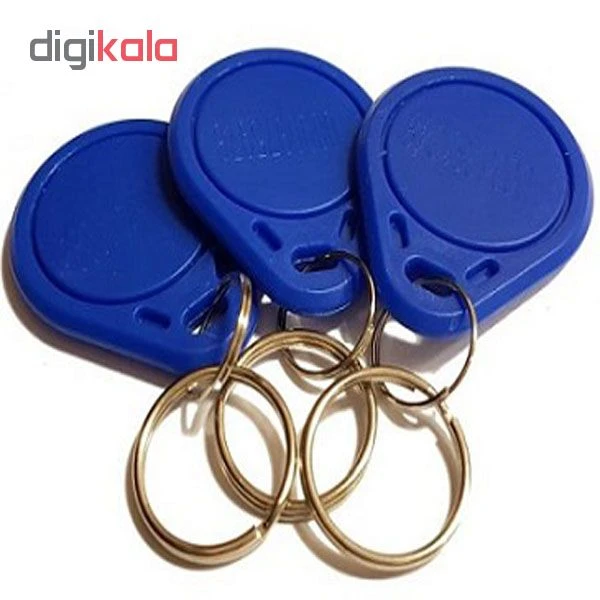 عکس شماره 2 : تگ جاسوئیچی rfid مدل mifer-1k بسته20 عددی