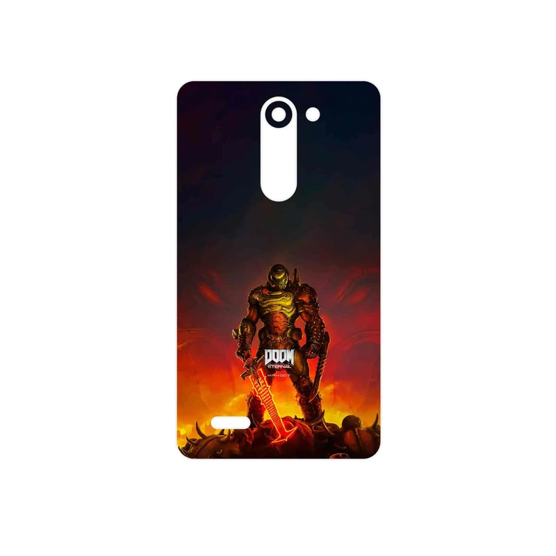 برچسب پوششی ماهوت مدل DOOM Game Series مناسب برای گوشی موبایل ال جی L Bello
