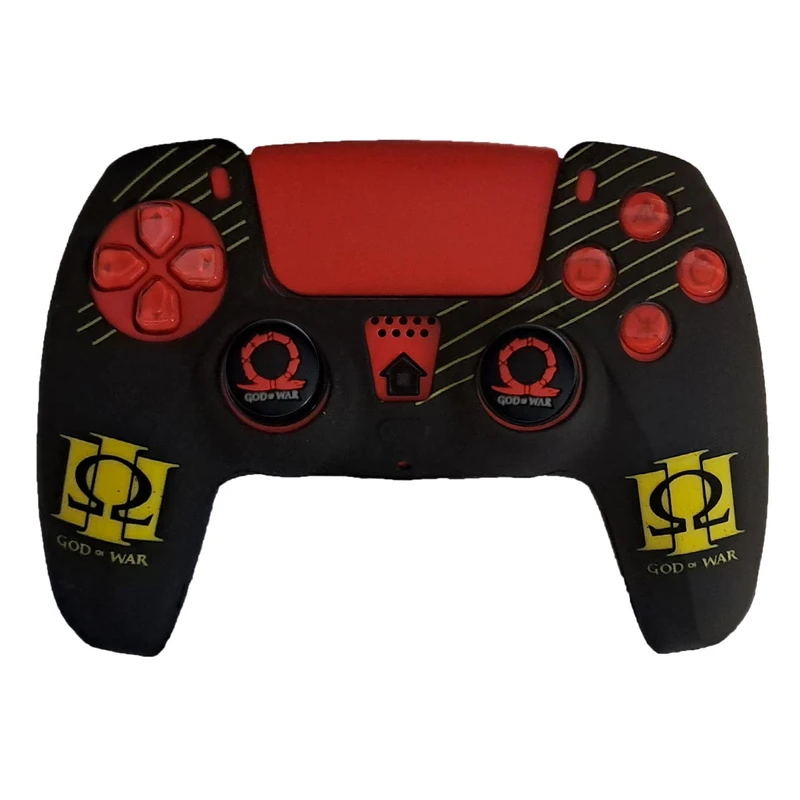 محافظ دسته بازی پلی استیشن 5 مدل God of war PS5131 به همراه روکش آنالوگ
