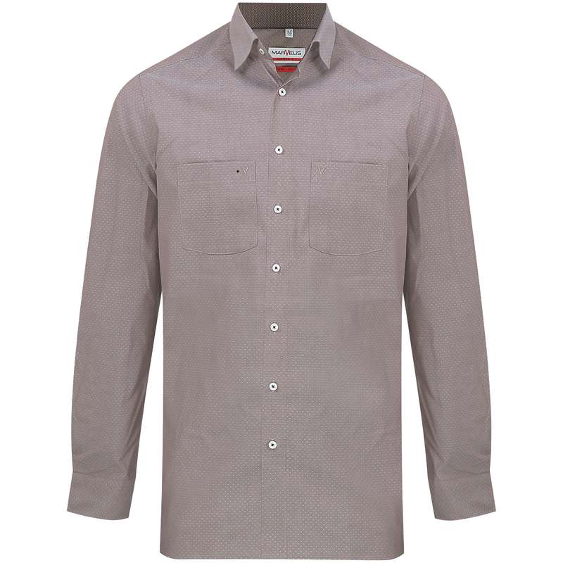 پیراهن آستین بلند مردانه مار ولیس مدل B51