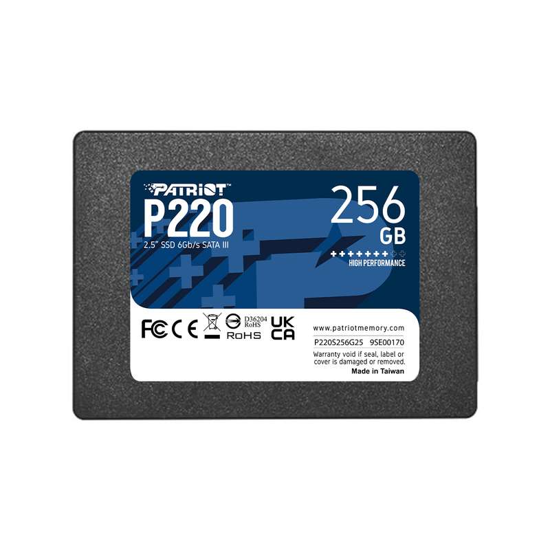 اس اس دی اینترنال پتریوت مدل P220 ظرفیت 256 گیگابایت اس اس دی اینترنال پتریوت مدل P220 ظرفیت 256 گیگابایت