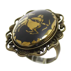 انگشتر زنانه مدل حدید آذر ماه کد 6906