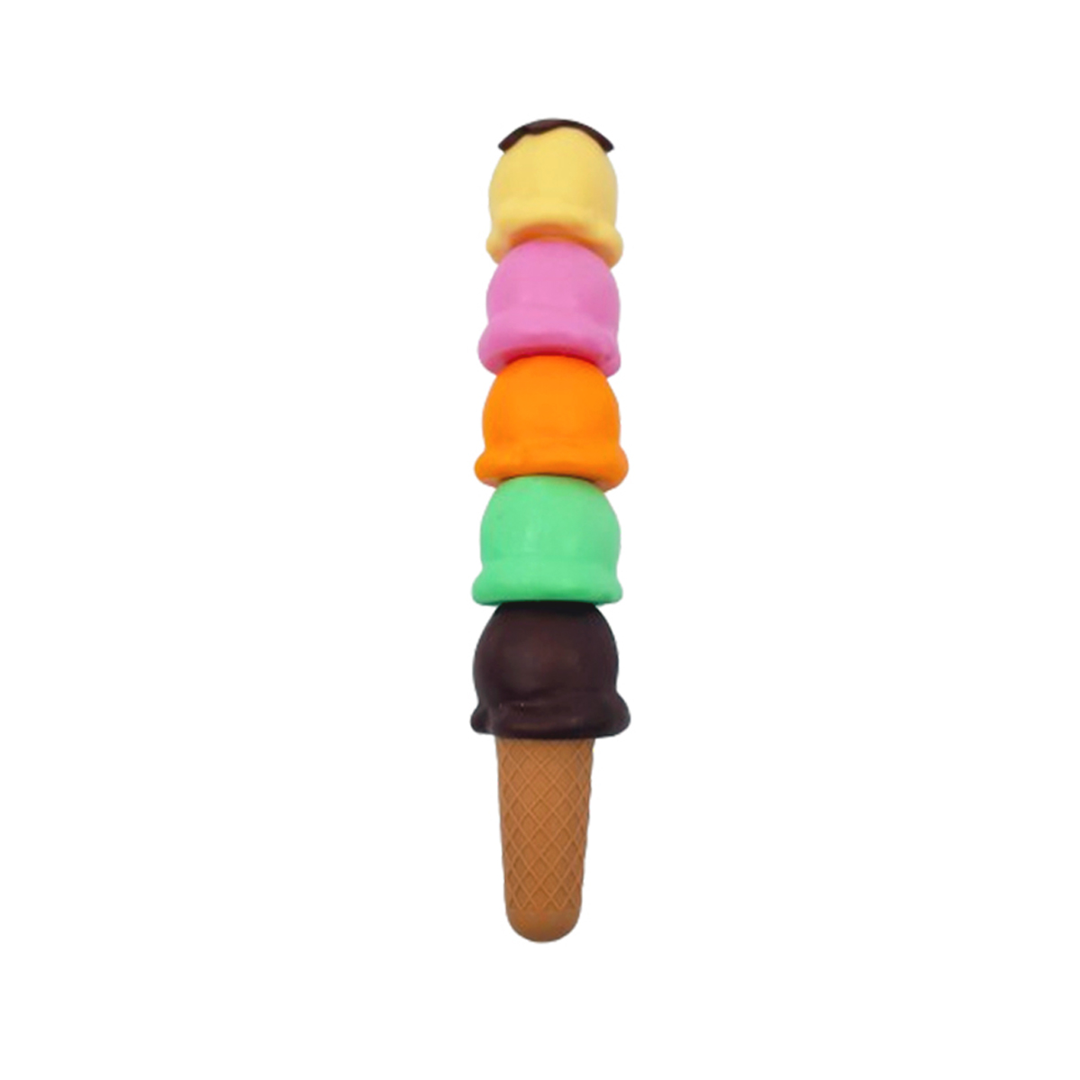 ماژیک علامت گذار مدل بستنی قیفی بسته 6 عددی