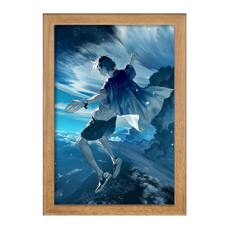 تابلو خندالو مدل شینپی انیمه سامرتایم رندرینگ کد 24233