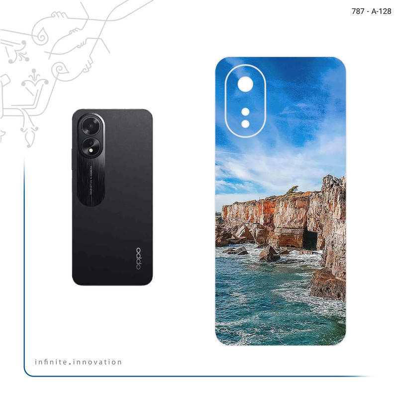 برچسب پوششی ماهوت مدل Rock Mountain مناسب برای گوشی موبایل اپو A38