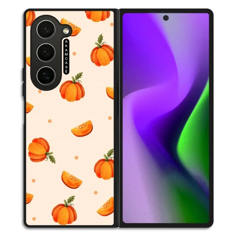 کاور آکام مدل AMC-WSGZFOLD6-PUMPKIN-18 مناسب برای گوشی موبایل سامسونگ Galaxy Z Fold 6