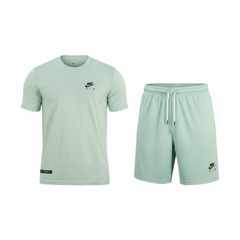 ست تی‌شرت و شلوارک ورزشی مردانه مدل set008