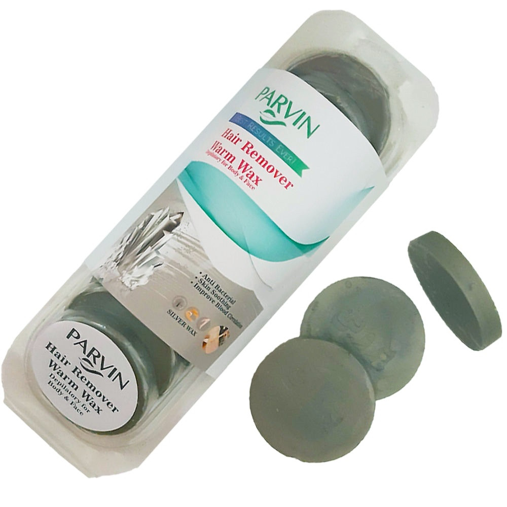 وکس موبر پروین مدل Silver وزن 20 گرم بسته 10 عددی وکس موبر پروین مدل Silver وزن 20 گرم بسته 10 عددی