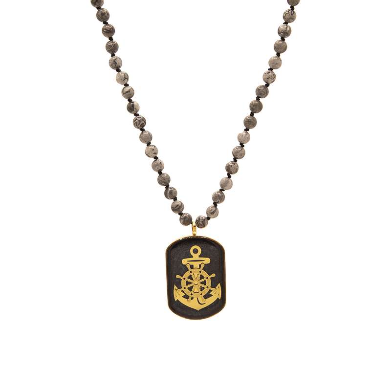 گردنبند مدل لنگر کد GN3080 گردنبند مدل لنگر کد GN3080