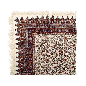 رومیزی قلمکار زابلیان مدل گل ریز کد 228-11-118