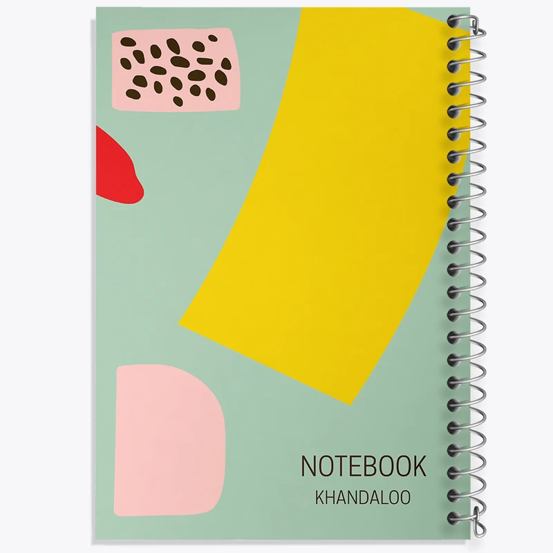 دفتر نقاشی 50 برگ خندالو طرح انتزاعی کد N151