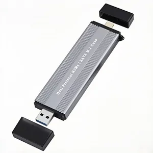 M.2 SATA NVMe Dual Protocol SSD Enclosure