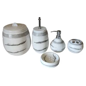  ست سرویس بهداشتی 5 تکه مدل ایلا کد 130