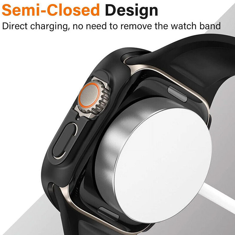 کاور مسیر مدل CWG مناسب برای ساعت هوشمند اپل واچ Ultra 49mm / Ultra 2 49mm به همراه محافظ صفحه نمایش