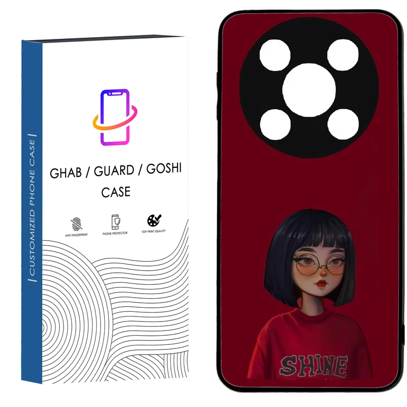 کاور قاب گارد گوشی طرح دخترانه کد 33 - TPU مناسب برای گوشی موبایل وکال V2 / V2 Lite