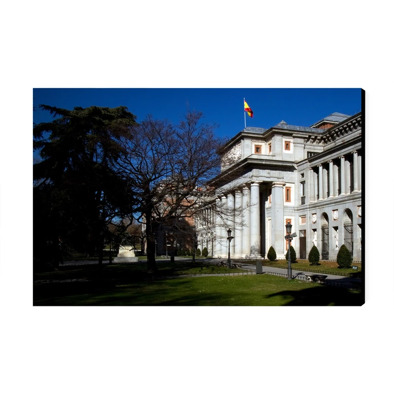 تابلو شاسی عرش طرح گردشگری اسپانیا مدل موزه دل پرادو کد As6384