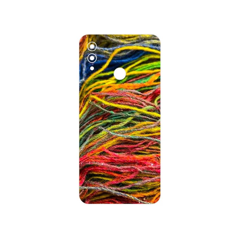 برچسب پوششی ماهوت مدل Fabric Texture 9 مناسب برای گوشی موبایل آنر 10 Lite