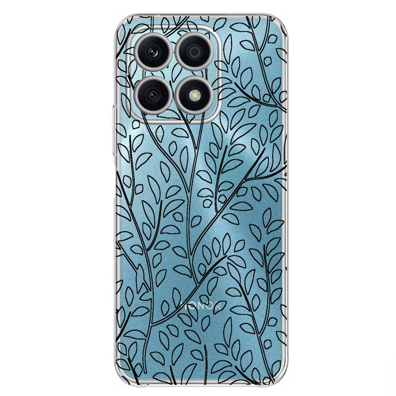 کاور مگافون طرح برگ مدل C45-B مناسب برای گوشی موبایل آنر X8A