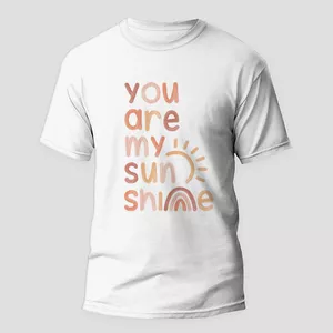 تی شرت آستین کوتاه زنانه مدل نور و خورشید کد z055