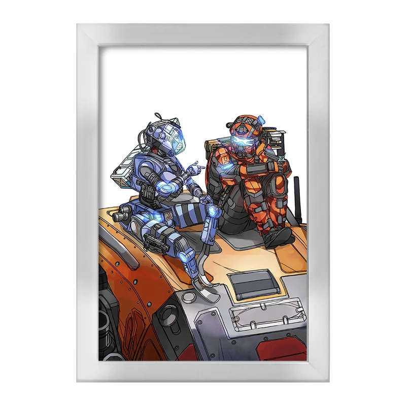 تابلو خندالو طرح بازی تایتان فال (Titanfall) کد 32590