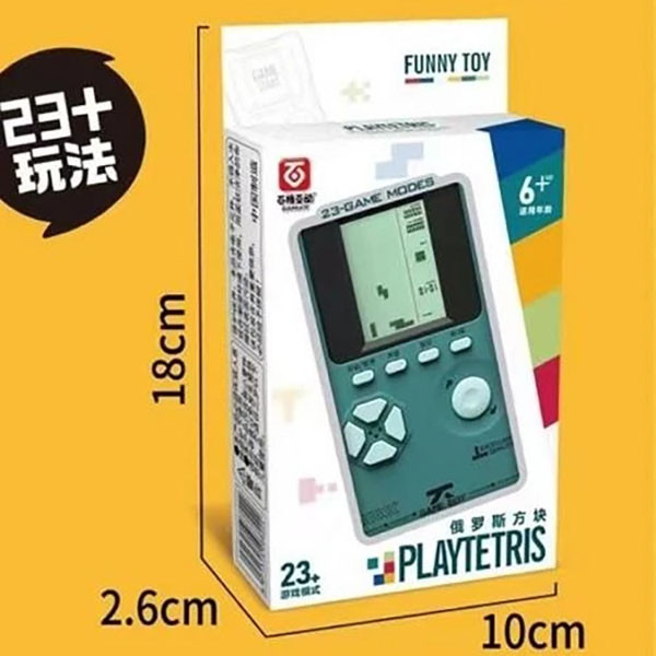 کنسول بازی پرتابل مدل 23 بازی طرح play tetris کد 323-822