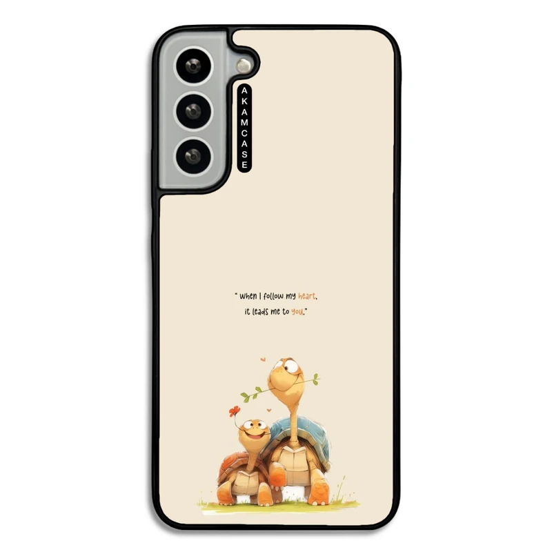 کاور آکام مدل AMC-WSGS22P-ANIMALS QOUTES-2 مناسب برای گوشی موبایل سامسونگ Galaxy S22 Plus