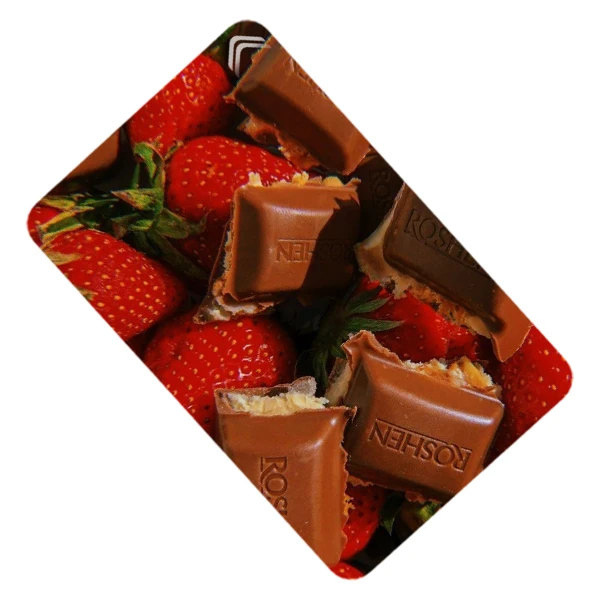 استیکر کارت طرح شکلات مدل CAC770-K-G1-183