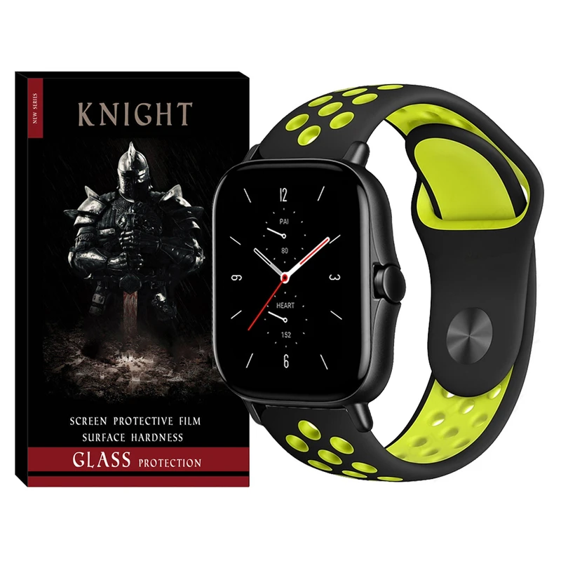 بند نایت مدل NK_SIC KT مناسب برای ساعت هوشمند آمیزفیت GTS / GTS 2 / GTS 2 Mini / GTS 2E / GTS 3