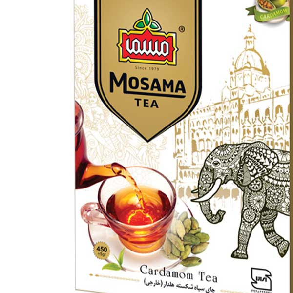 Mosama Tea قیمت و خرید چای سیاه شکسته هل دار خارجی مسما - 450 گرم