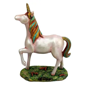 مجسمه دکوری مدل یونیکورن تک شاخ 