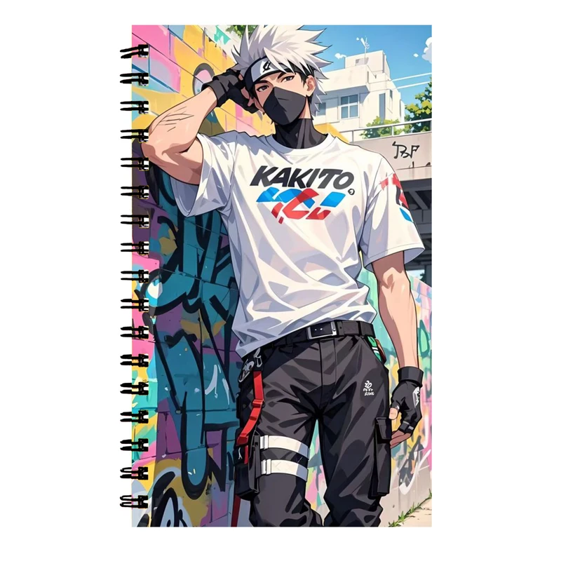 دفتر نت موسیقی 40 برگ طرح انیمه کد 0098