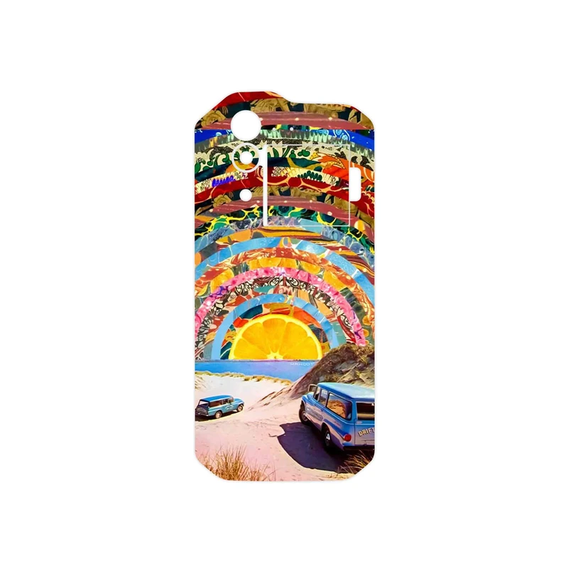 برچسب پوششی ماهوت مدل Collage of Orange Sky مناسب برای گوشی موبایل کاترپیلار S60