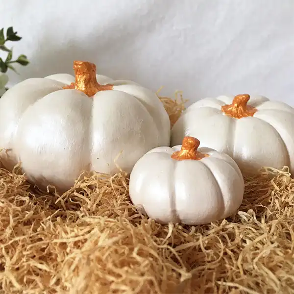 میوه تزئینی مدل کدو تنبل کد 628 مجموعه 3 عددی