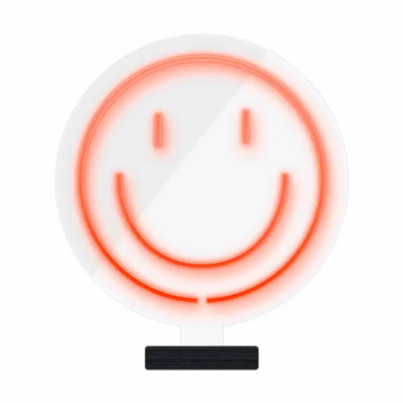 چراغ رومیزی مدل ریموت دار SMILE-GL_ORG-GLASS