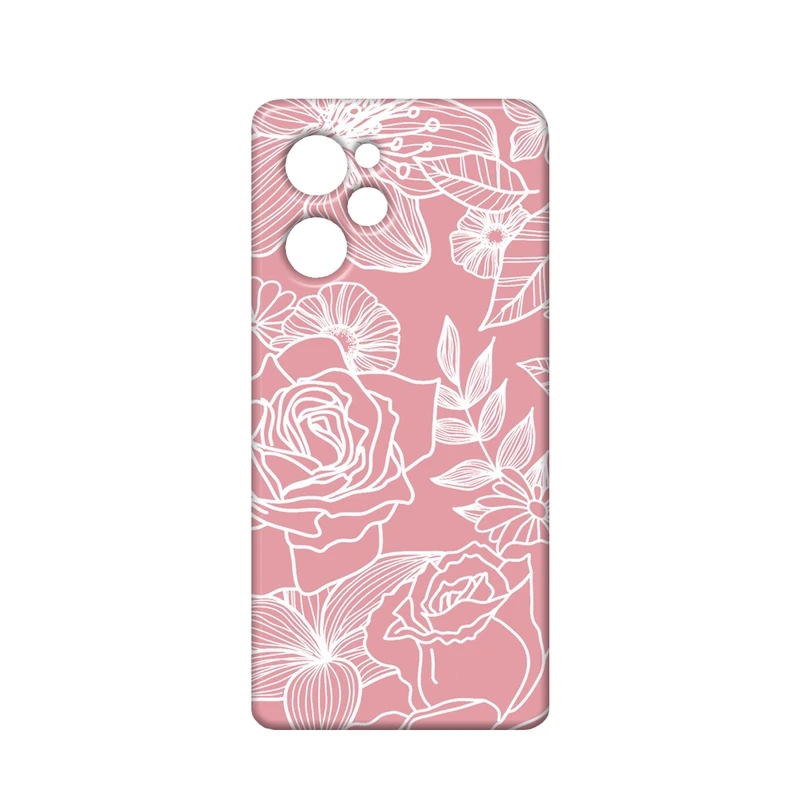  کاور مدل گل کد 083 مناسب برای گوشی موبایل شیائومی  redmi note 12pro 5g