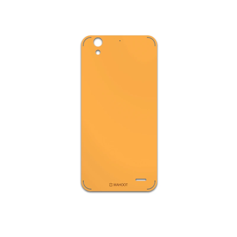 برچسب پوششی ماهوت مدل Matte-Orange مناسب برای گوشی موبایل هوآوی Ascend G630