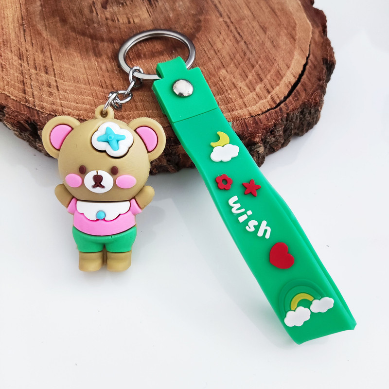 جاکلیدی مدل سیلیکونی طرح بچه خرس تدی کد DB20